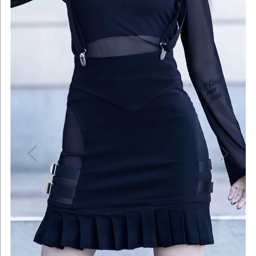 Killstar suspender skirt xl